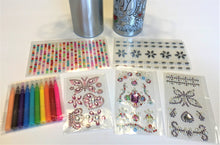 Load image into Gallery viewer, (2) Pack Purple Ladybug Girls Water Bottles