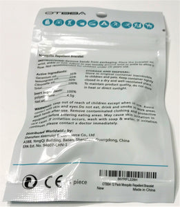(12) Pack Mosquito Repellent Bracelets