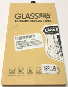 (2) Pack Galaxy S9 Screen Protectors Premium Tempered Glass