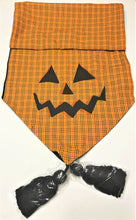 Load image into Gallery viewer, 14&quot; x 90&quot; Halloween Plaid Pumpkin Table Runner
