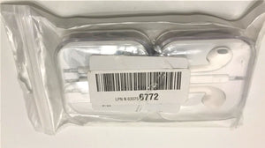 (2) Pack White Ear-pods w/ 3.5mm Aux Jack