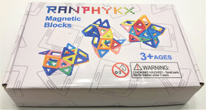 Ranphykx Multi Color Magnetic Block Set 65+ Pieces