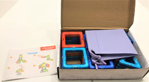 Ranphykx Multi Color Magnetic Block Set 65+ Pieces